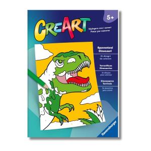CREART: ALBUM DA COLORARE SPAVENTOSI DINOSAURI