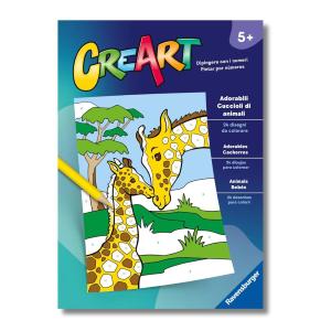 CREART: ALBUM DA COLORARE ADORABILI CUCCIOLI