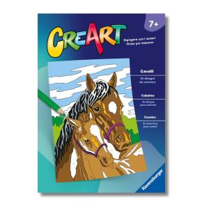 CREART: ALBUM DA COLORARE CAVALLI