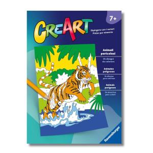 CREART: ALBUM DA COLORARE ANIMALI PERICOLOSI