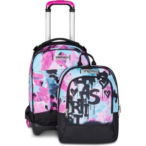 TROLLEY JACK -3WD+ DETACH SEVEN QUICK GRAFFITI GIRL SCOMPONIBILE 2 IN 1