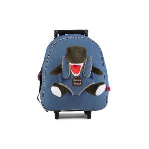 MINI TROLLEY STACCABILE CON PELUCHE DINO PERLETTI TOYS