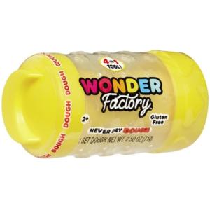 PLASTILINA WONDER FACTORY NEVER DRY NON ASCIUGA MAI DOUGH GIALLO