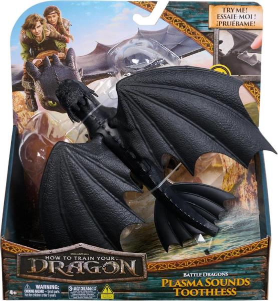 DRAGHI DELUXE HOW TO TRAIN YOUR DRAGON - SDENTATO TOOTHLESS