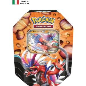 CARTE POKEMON - TIN DA COLLEZIONE LEGGENDE SOVRANE 2025 (IT) - KORAIDON-EX