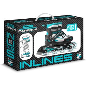 PATTINI IN LINEA 34-37 SKIDS CONTROL NERO STAMP