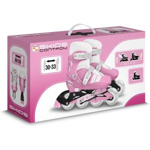 PATTINI IN LINEA 30-33 SKIDS CONTROL ROSA STAMP