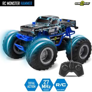 AUTO RC MONSTER HAMMER BLU