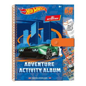 HOT WHEELS MINI ALBUM DA COLORARE CON STICKERS