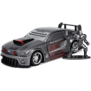 MODELLINO DIE CAST - AVENGERS WAR FORD MUSTANG GT CON PERSONAGGIO 1:32