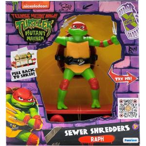 TMNT TARTATUGHE NINJA RAFFAELLO CON SKATEBOARD