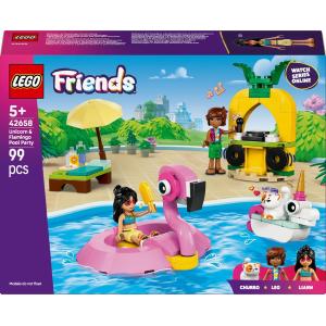LEGO FRIENDS - POOL PARTY CON UNICORNO E FENICOTTERO