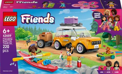 LEGO FRIENDS VIAGGIO IN AUTO CON IL CUCCIOLO