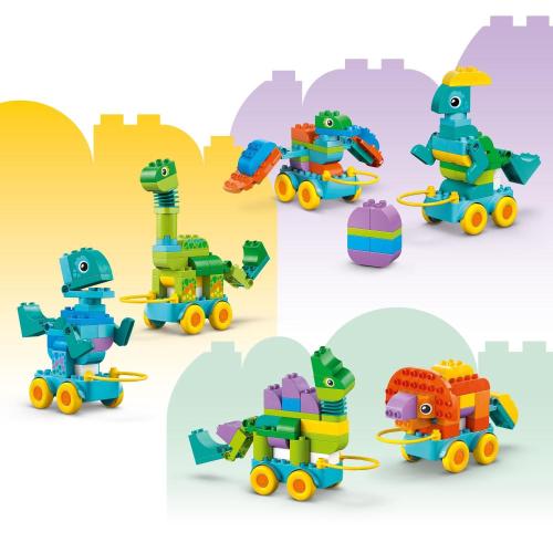 LEGO DUPLO TOWN - DINOSAURI SU RUOTE 3 IN 1