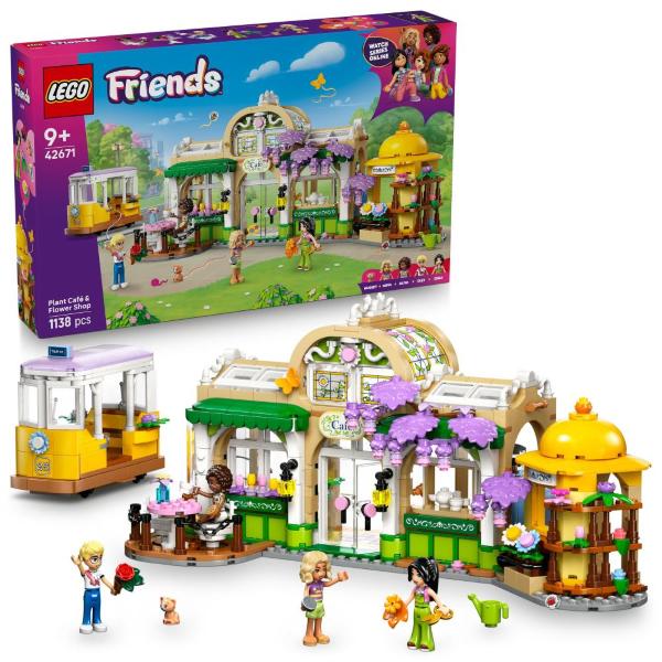 LEGO FRIENDS - CAFFÈ DELLE PIANTE E NEGOZIO DI FIORI