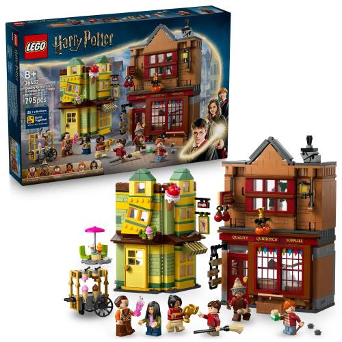 LEGO HARRY POTTER - ACCESSORI DI PRIMA QUALITÀ PER IL QUIDDITCH E GELATERIA
