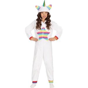 COSTUME TUTA PIGIAMONE STAR UNICORN TAGLIA 10-12 ANNI