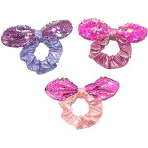 GIRABRILLA PUFFER SCRUNCHIES ELASTICO PER CAPELLI - ASSORTITO IN 3 COLORI