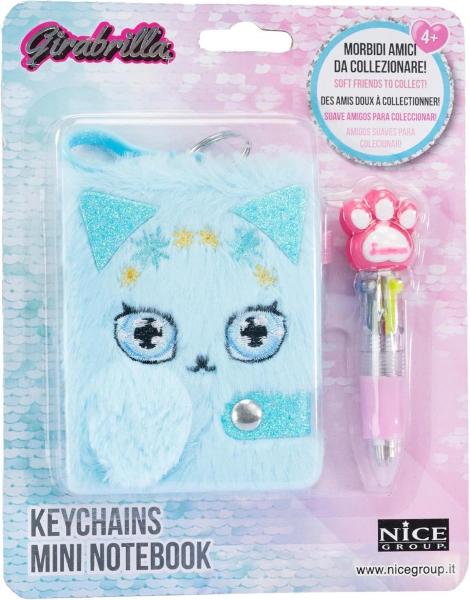 GIRABRILLA PORTACHIAVI MINI AGENDA - ASSORTITO IN 6 COLORI