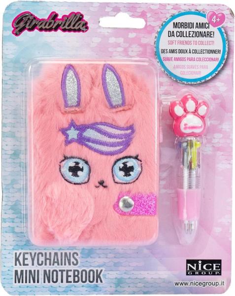 GIRABRILLA PORTACHIAVI MINI AGENDA - ASSORTITO IN 6 COLORI