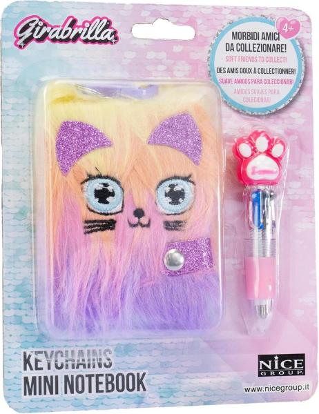 GIRABRILLA PORTACHIAVI MINI AGENDA - ASSORTITO IN 6 COLORI