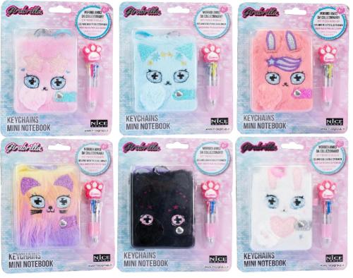 GIRABRILLA PORTACHIAVI MINI AGENDA - ASSORTITO IN 6 COLORI