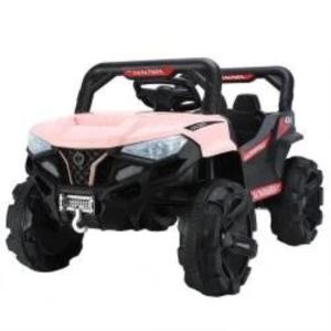 AUTO ELETTRICA FUORISTRADA ROCKY 12V ROSA FUCSIA CON RADIOCOMANDO