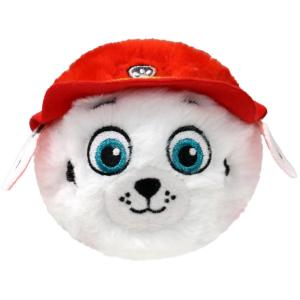PELUCHE PALLA RIMBALZANTE - PAW PATROL  BEANIE BOUNCERS MARSHALL
