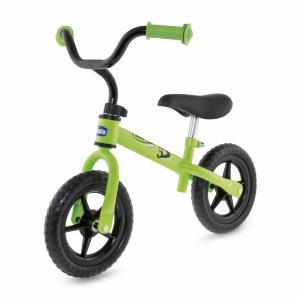 CHICCO BICICLETTA PEDAGOGICA FIRST BALANCE BIKE GREEN ROCKET VERDE SENZA PEDALI