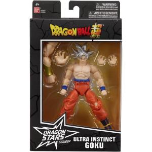 DRAGON BALL SUPER PERSONAGGI ARTICOLATI DRAGON STARS GOKU ULTRA INSTINTO COMPLETO T05719