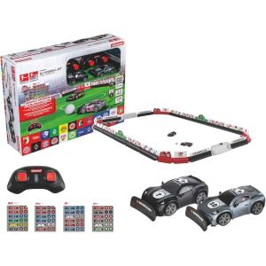 CARRERA RC VEICOLO BUNDESLIGA SOCCER SET I CAMPO DA GIOCO CON 2 MINI AUTO