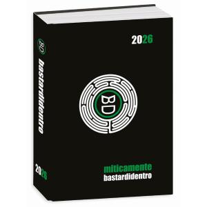 DIARIO POCKET 16 MESI MITICAMENTE BASTARDIDENTRO # CLASSIC - NERO