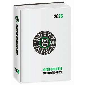 DIARIO POCKET 16 MESI MITICAMENTE BASTARDIDENTRO # CLASSIC - BIANCO