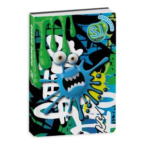 DIARIO AGENDA 10M DATATO # SJ GANG CARTOTECNICA SJ GANG BOY FANTASY BLU