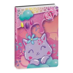 DIARIO AGENDA 10M DATATO # CARTOTECNICA SJ GANG GIRL - GATTINO LILLA