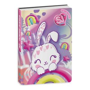 DIARIO AGENDA 10M DATATO # CARTOTECNICA SJ GANG GIRL - CONIGLIETTO BIANCO