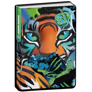DIARIO AGENDA 10 MESI DATATO SJ GANG CARTOTECNICA ANIMALI BOY - TIGRE AIR TIGER