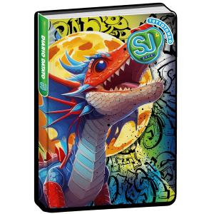 DIARIO AGENDA 10 MESI DATATO SJ GANG CARTOTECNICA ANIMALI BOY - DRAGO