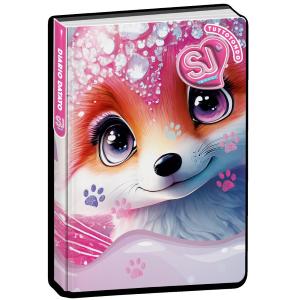 DIARIO AGENDA 10 MESI DATATA SJ GANG CARTOTECNICA ANIMALI GIRL - VOLPE