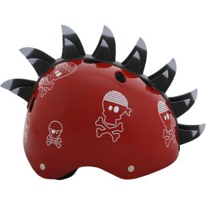 CASCO CASCHETTO 3D PIRATI ROSSO  52-54 CM 