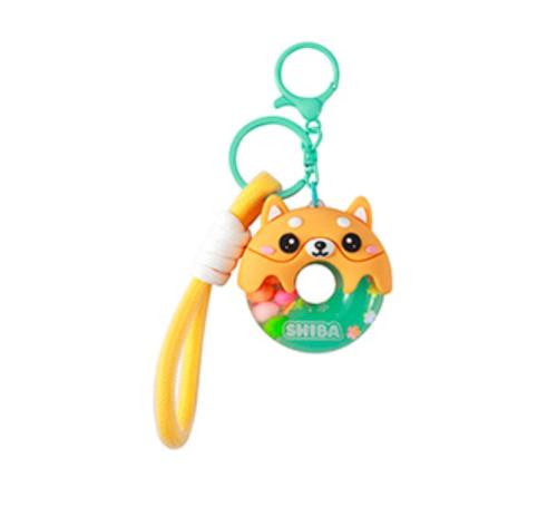 PORTACHIAVI DONUT CANE SHIBA - XL3075A