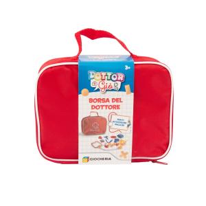 DOTTOR GIO' - BORSA DEL DOTTORE IN STOFFA CON ACCESSORI