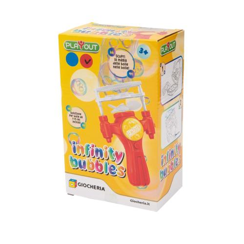 PLAY OUT - INFINITY BUBBLES BOLLE PICCOLE IN BOLLE GRANDI  - 115 ML