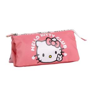 ASTUCCIO PER MATITE HELLO KITTY BA A 3 SCOMPARTI