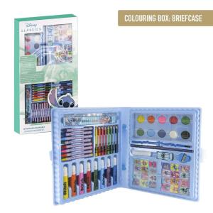 SET DI CANCELLERIA VALIGETTA COLORI STITCH BOX BACK TO SCHOOL 2025