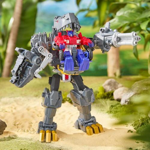 TRANSFORMERS CYBERWORLD GRIMLOCK DIVORA E COMBATTI