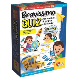 I'M A GENIUS - BRAVISSIMO QUIZ ASSORTITO - SCUOLA ELEMENTARE 6-7 ANNI