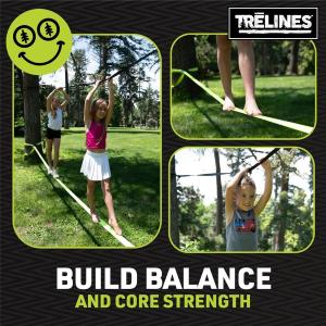 TRELINES SLACKLINE CORDA DA EQUILIBRISTA 15 METRI