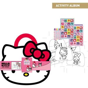 ALBUM DELLE ATTIVITÀ DA COLORARE HELLO KITTY