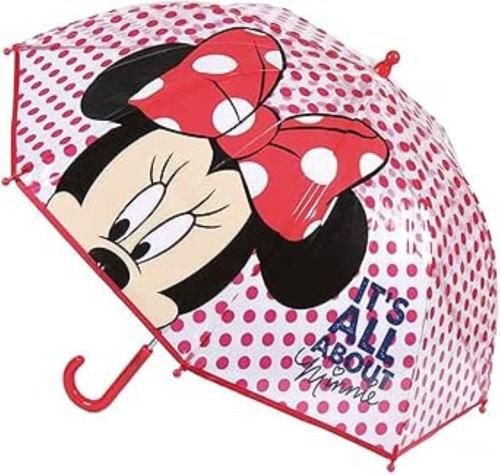 OMBRELLO MANUALE POE BURBUJA MINNIE BACK TO SCHOOL